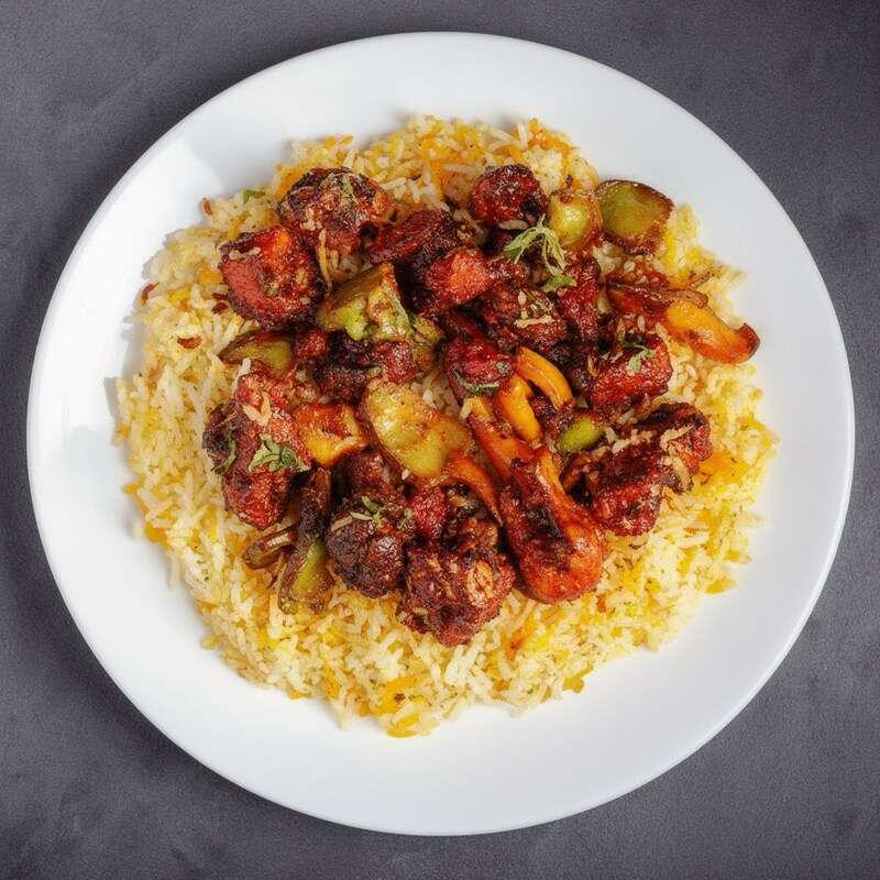 555 Mixed Biryani (2 Pax) - Teja's Cloud Kitchen Nellore
