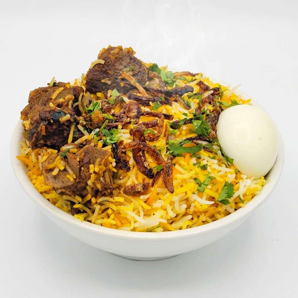 Mutton Dum Biryani - Teja's Cloud Kitchen Nellore